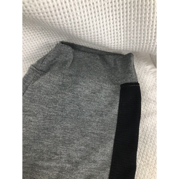 Game Time Sweatpants Joggers Jogging Pants Men's 2X Gray Big Striped Black - Picture 3 of 9